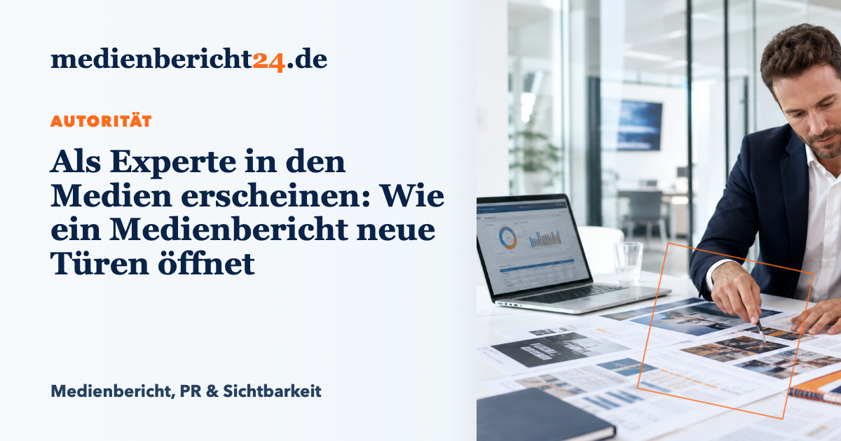 Vorschaubild: Als Experte in den Medien erscheinen: Wie ein Medienbericht neue Türen öffnet
